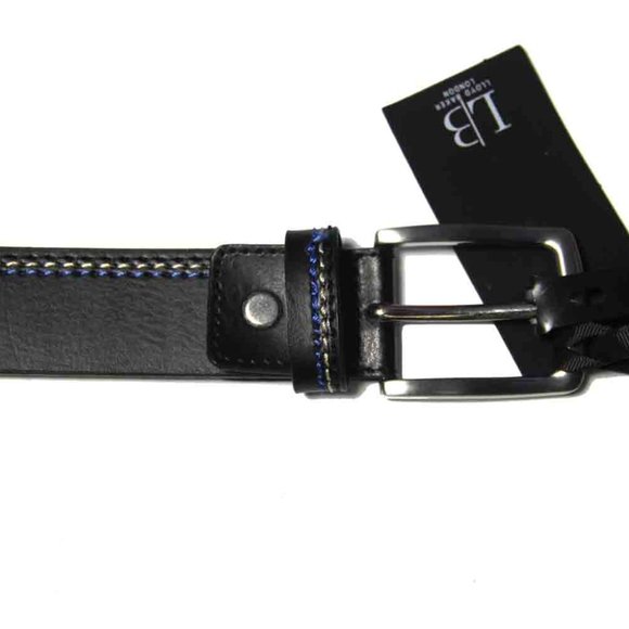 Lloyd Baker London Dress Belt Genuine Leather Black Men's Size 36 - Picture 5 of 5